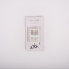SACHET DE 6 / AIGUILLES MACHINE A COUDRE SPECIAL CUIR X5